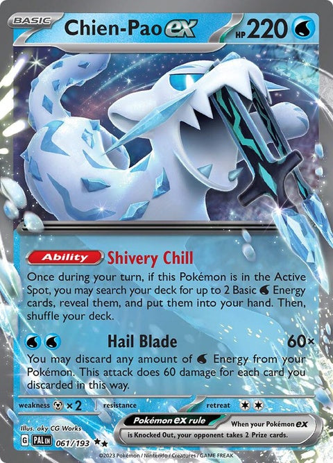 Chien-Pao Ex (61) - Paldea Evolved