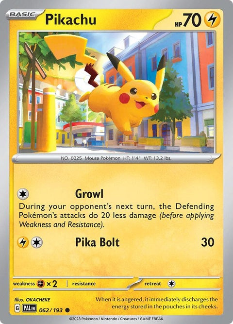 Pikachu (62) - Paldea Evolved