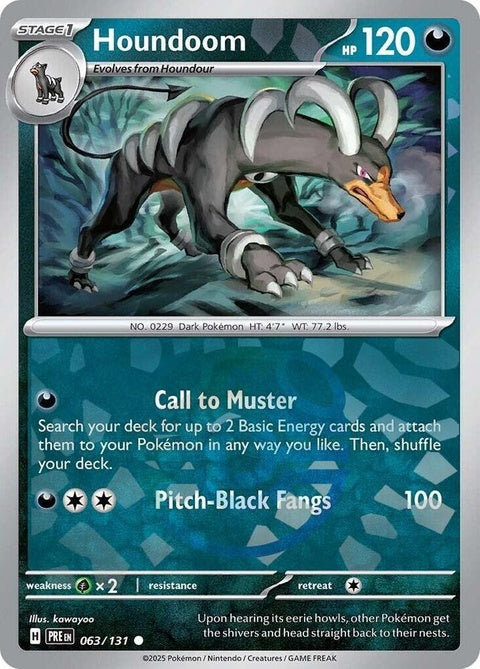 Houndoom (63) - Prismatic Evolutions