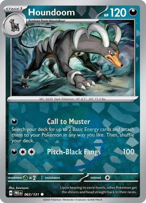 Houndoom (63) - Prismatic Evolutions