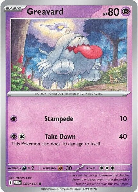 Greavard (65) - Mega Evolution