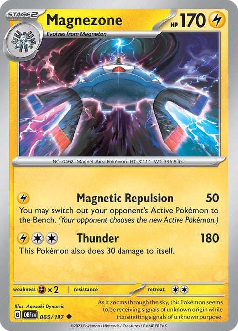 Magnezone (65) - Obsidian Flames