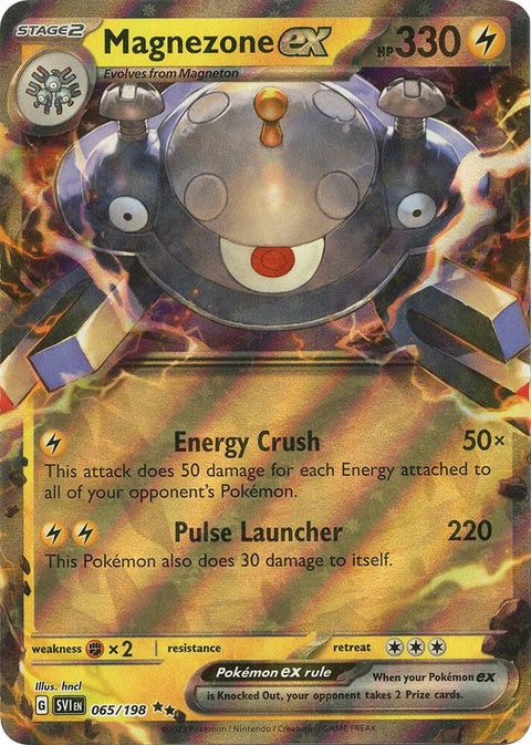 Magnezone Ex (65) - Scarlet & Violet