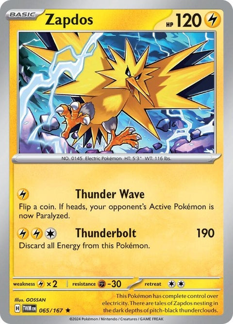 Zapdos (65) - Twilight Masquerade