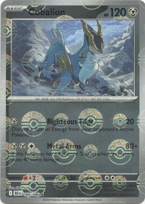 Cobalion (66) - Black Bolt