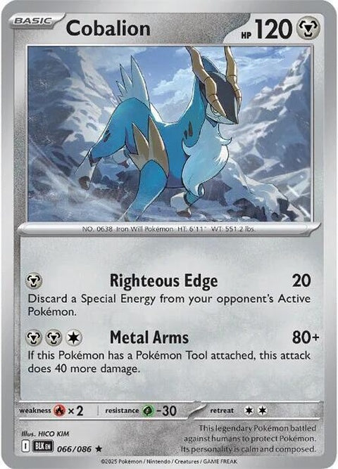 Cobalion (66) - Black Bolt