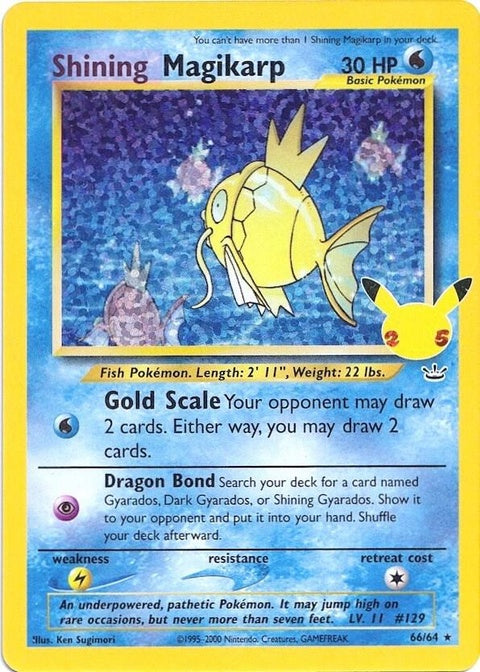 Shining Magikarp (66) - Celebrations: Classic Collection