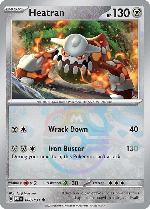 Heatran (68) - Prismatic Evolutions