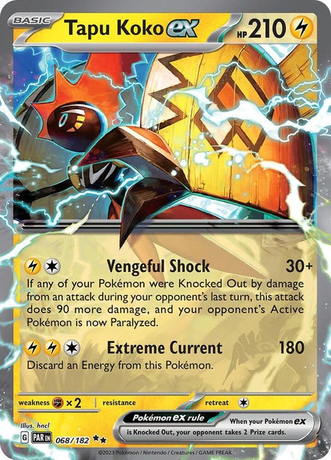 Tapu Koko Ex (68) - Paradox Rift
