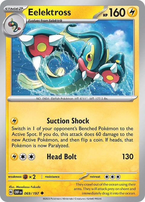 Eelektross (69) - Obsidian Flames