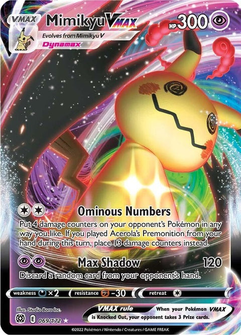 Mimikyu Vmax (69) - Brilliant Stars