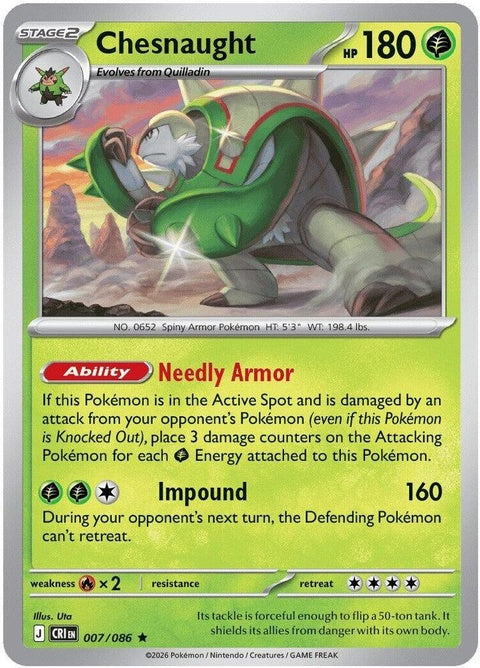 Chesnaught (7) - ME04: Chaos Rising