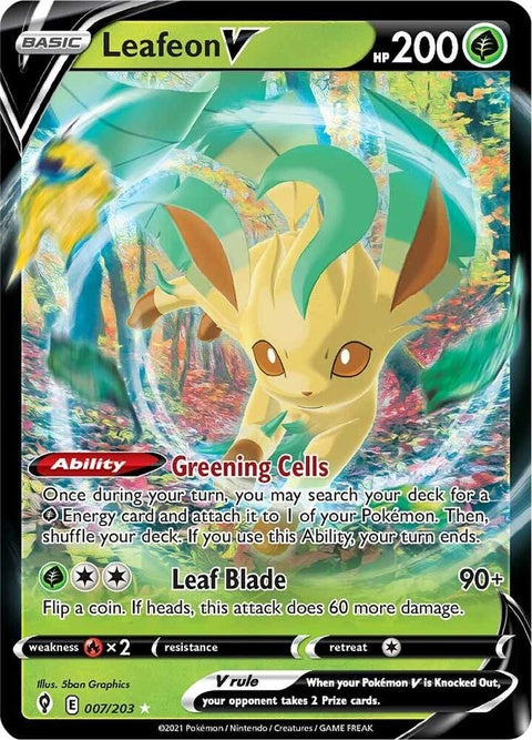 Leafeon V (7) - Evolving Skies