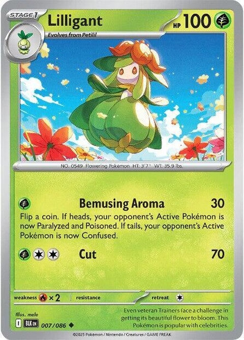 Lilligant (7) - Black Bolt
