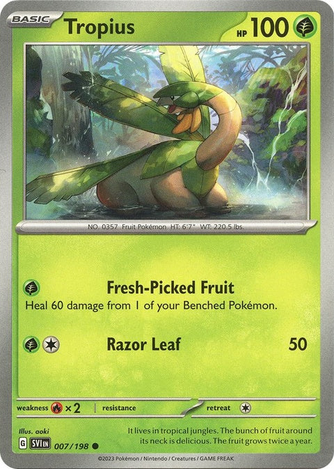Tropius (7) - Scarlet & Violet