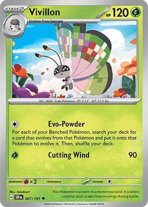 Vivillon (7) - Surging Sparks