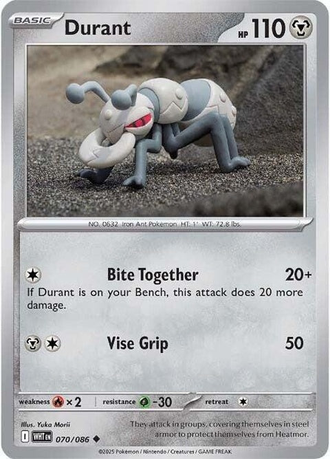 Durant (70) - White Flare