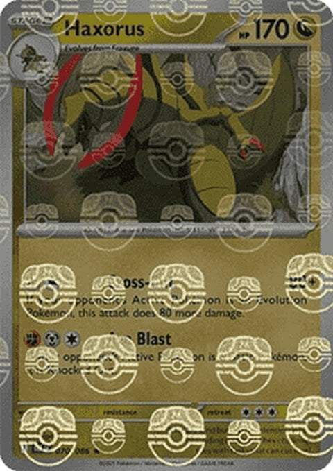 Haxorus (70) - Black Bolt
