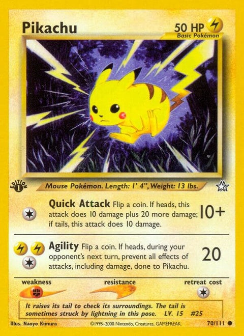 Pikachu (70) - Neo Genesis