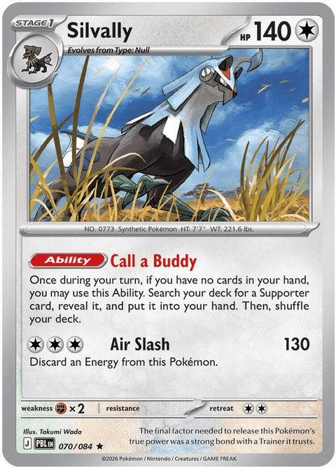 Silvally (70) - ME05: Pitch Black