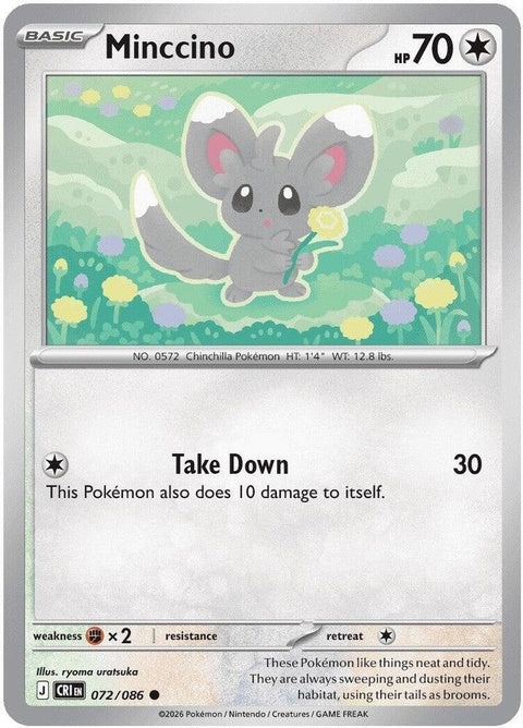 Minccino (72) - ME04: Chaos Rising