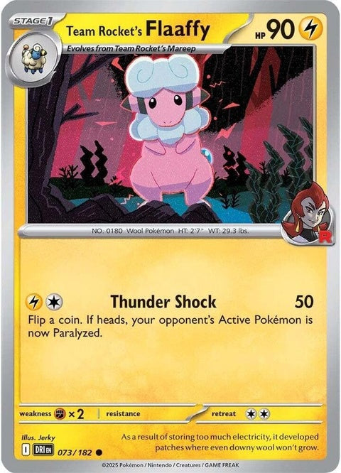 Team Rocket's Flaaffy (73) - Destined Rivals
