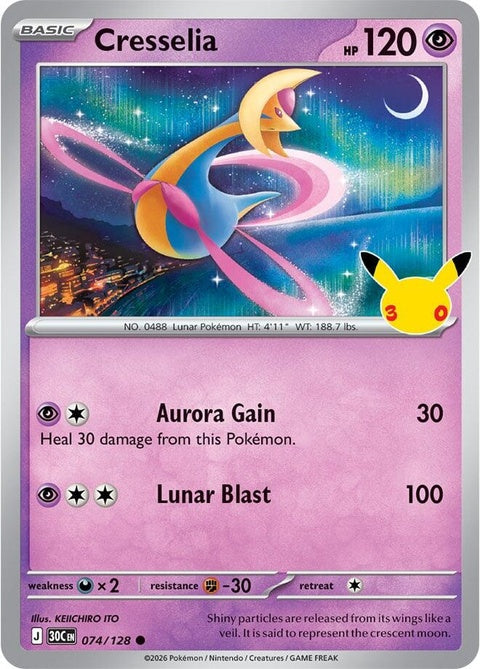 Cresselia (74) - ME: 30th Celebration