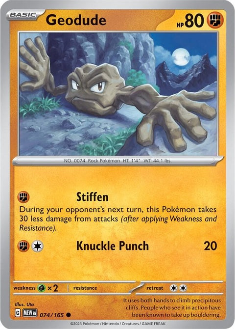 Geodude (74) - 151