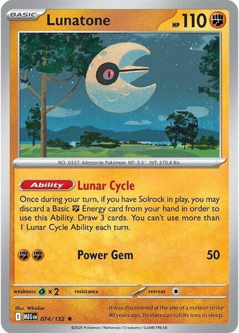 Lunatone (74) - Mega Evolution