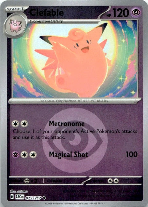 Clefable (75) - ME: Ascended Heroes
