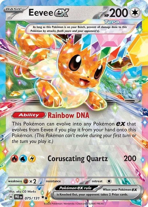 Eevee Ex (75) - Prismatic Evolutions