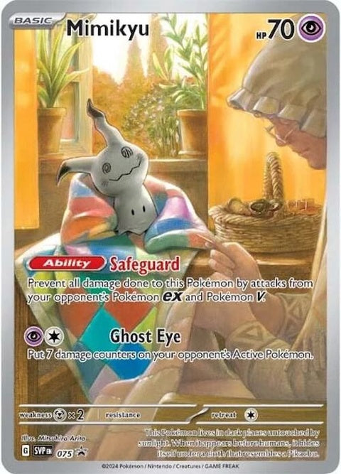 Mimikyu (75) - Scarlet & Violet Black Star Promos