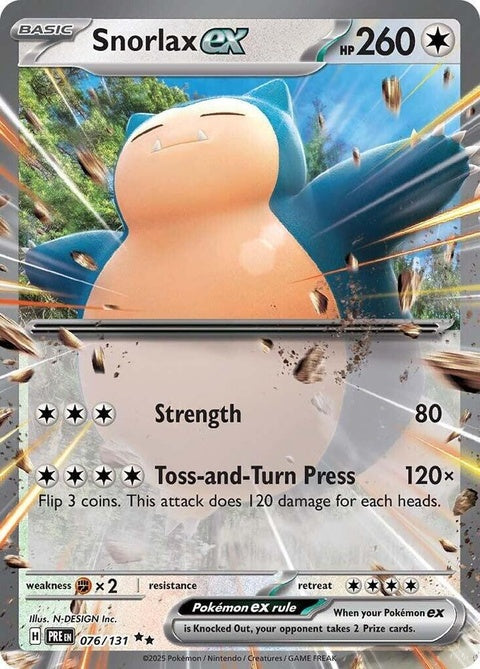 Snorlax Ex (76) - Prismatic Evolutions