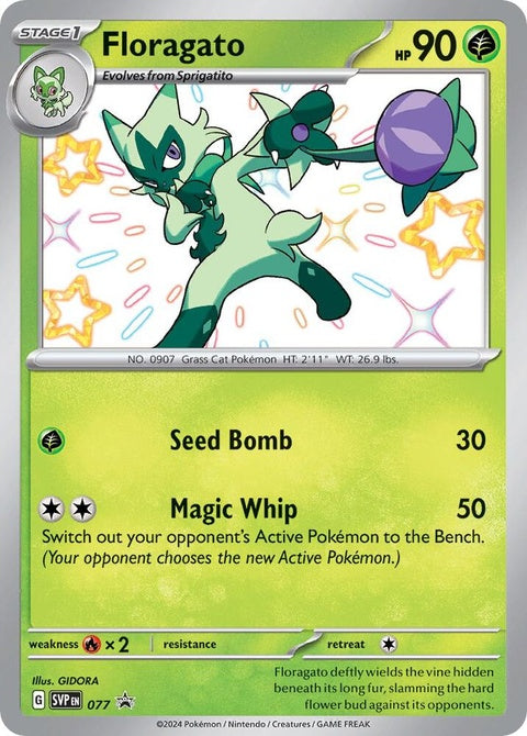 Floragato (77) - Scarlet & Violet Black Star Promos