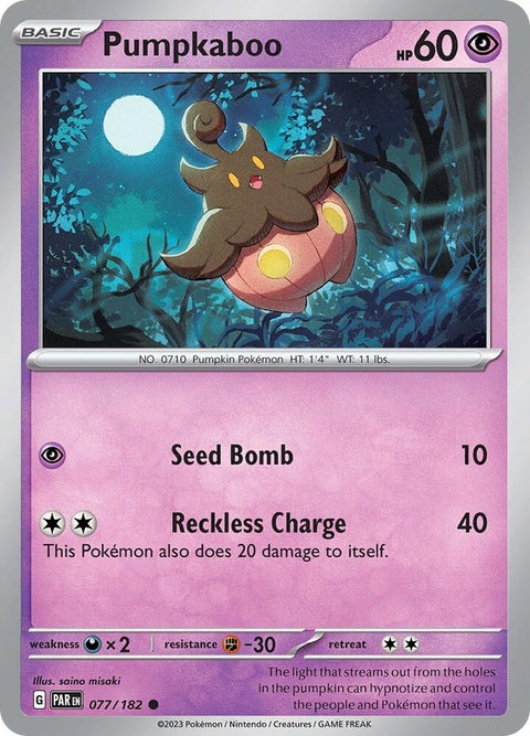 Pumpkaboo (77) - Paradox Rift