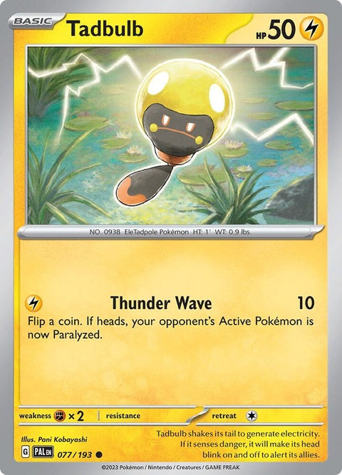 Tadbulb (77) - Paldea Evolved