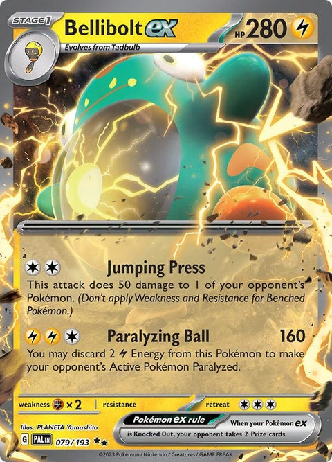 Bellibolt Ex (79) - Paldea Evolved