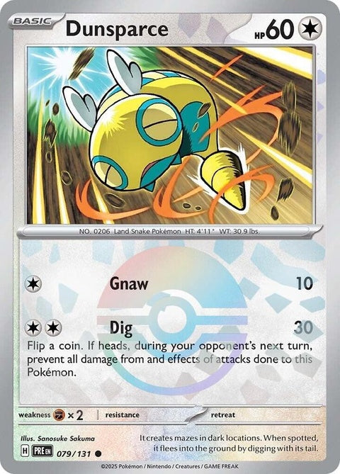 Dunsparce (79) - Prismatic Evolutions