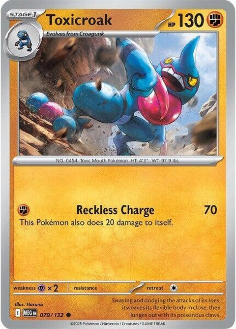 Toxicroak (79) - Mega Evolution