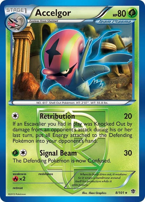 Accelgor (8) - Plasma Blast