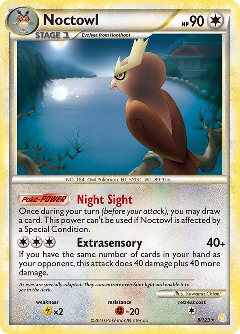Noctowl (8) - HeartGold & SoulSilver