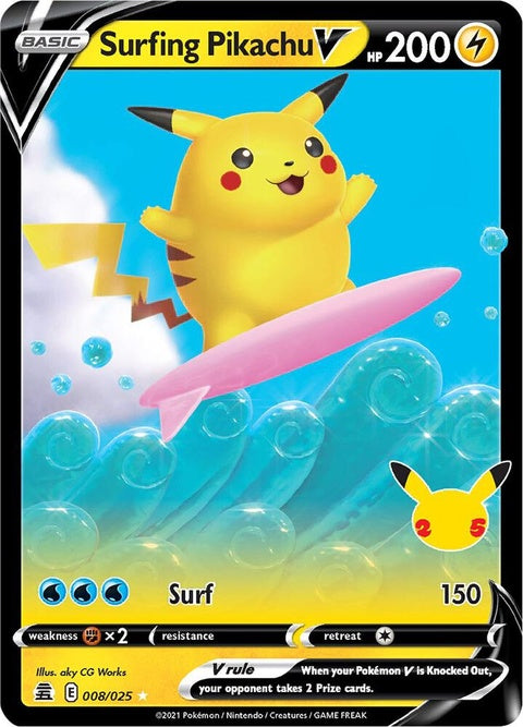 Surfing Pikachu V (8) - Celebrations