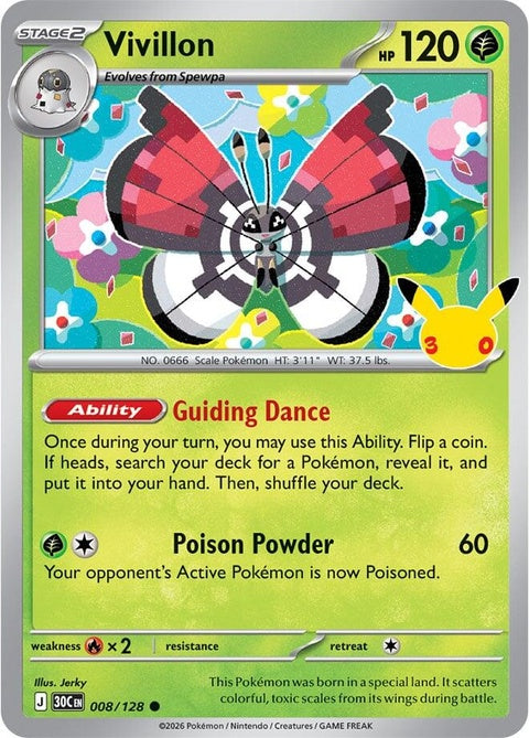 Vivillon (8) - ME: 30th Celebration