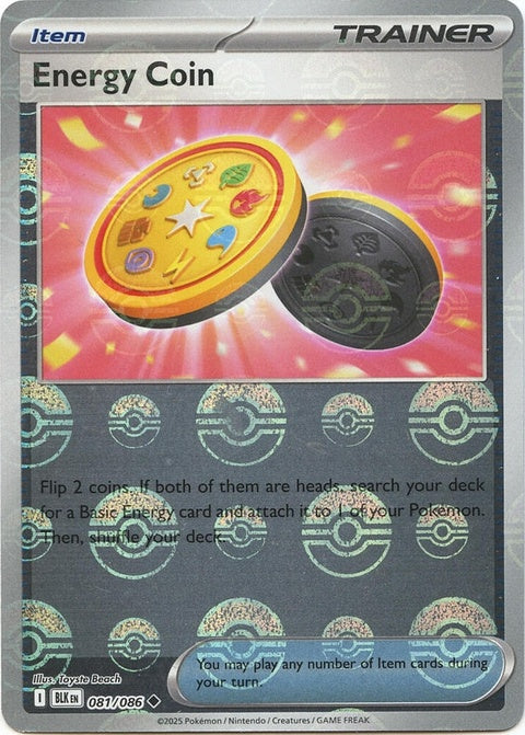 Energy Coin (81) - Black Bolt