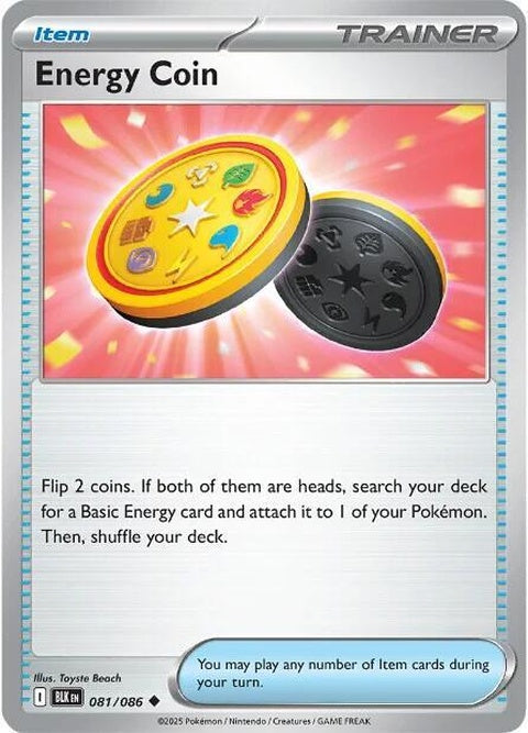 Energy Coin (81) - Black Bolt