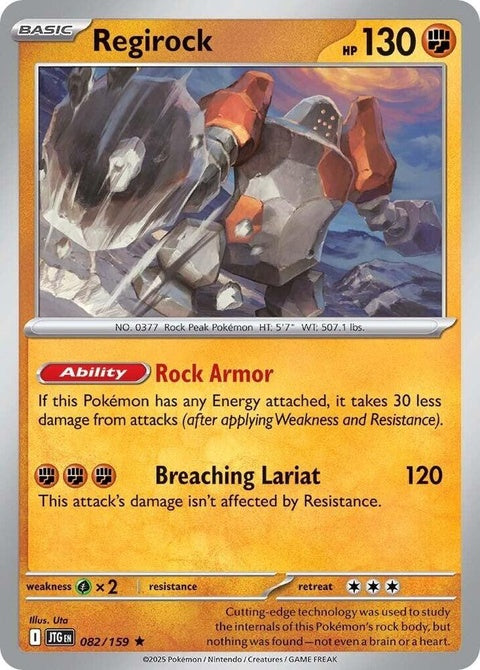 Regirock (82) - Journey Together