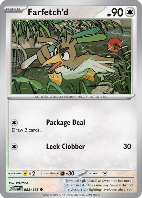 Farfetch'd (83) - 151