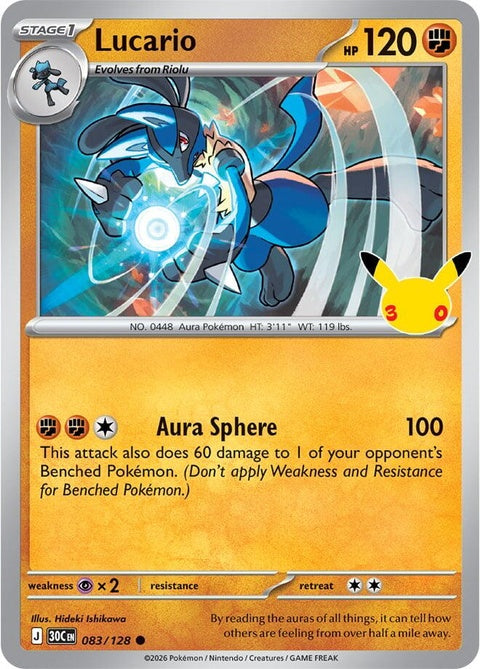 Lucario (83) - ME: 30th Celebration