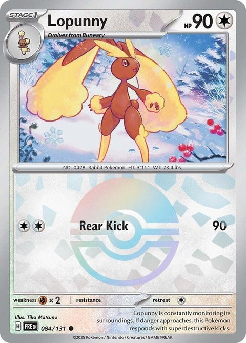 Lopunny (84) - Prismatic Evolutions