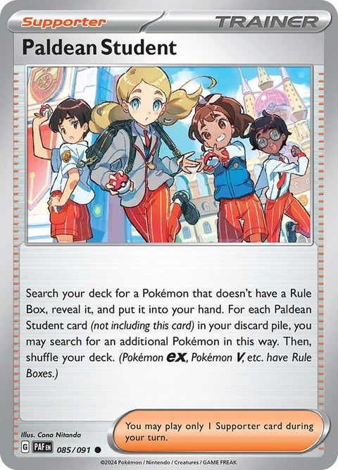 Paldean Student (85) - Paldean Fates